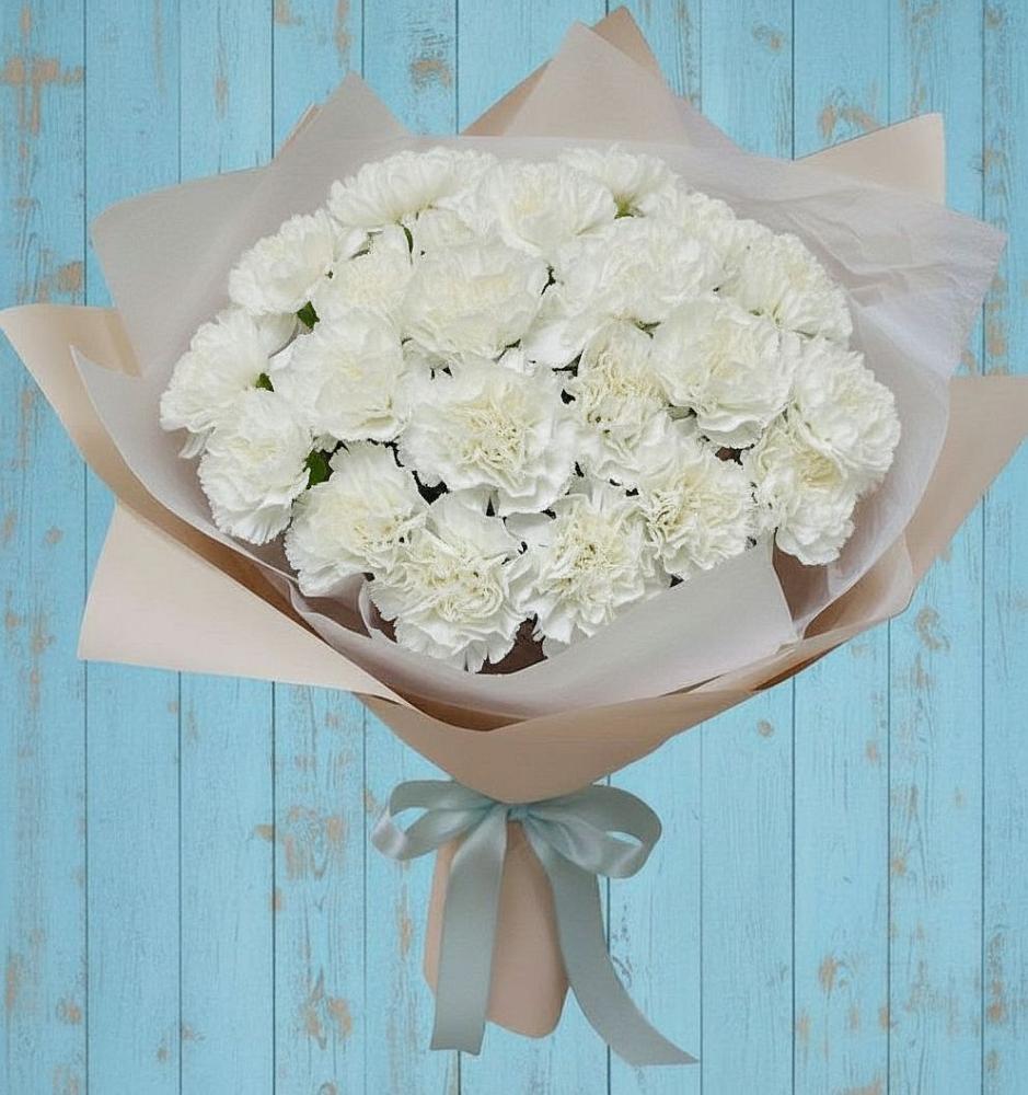 Букет цветов из: Гвоздики в Деревне Барвиха