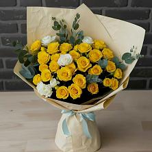 Букет цветов из:  Розы в Деревне Барвиха
