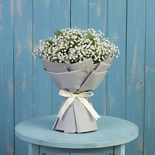 Букет цветов из:  Гипсофила в Деревне Барвиха