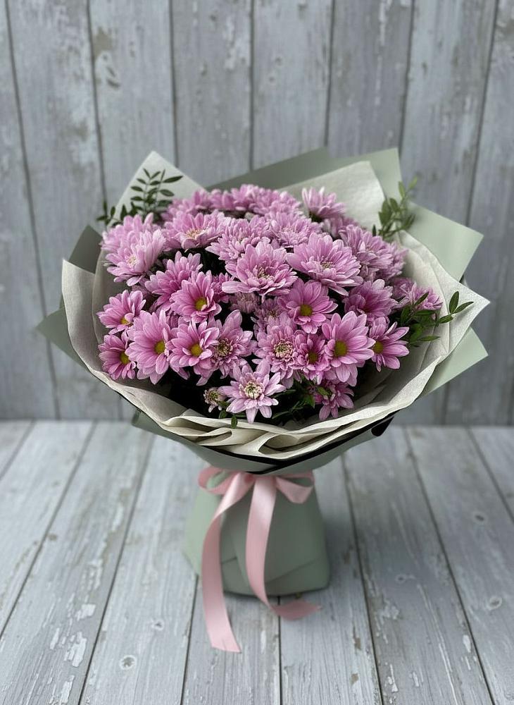 Букет цветов из: Хризантемы в Деревне Барвиха