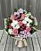 Букет цветов из: Альстромерии, Гвоздики, Розы и Хризантемы в Деревне Барвиха