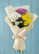 Букет цветов из:  Хризантемы в Деревне Барвиха