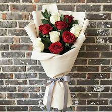 Букет цветов из:  Розы в Деревне Барвиха