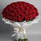Букет 101 Красная роза Блэк Мэджик в Деревне Барвиха