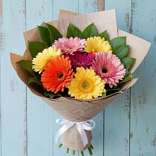 Букет цветов из:  Герберы #REPLACE_PRED# Деревне Барвиха