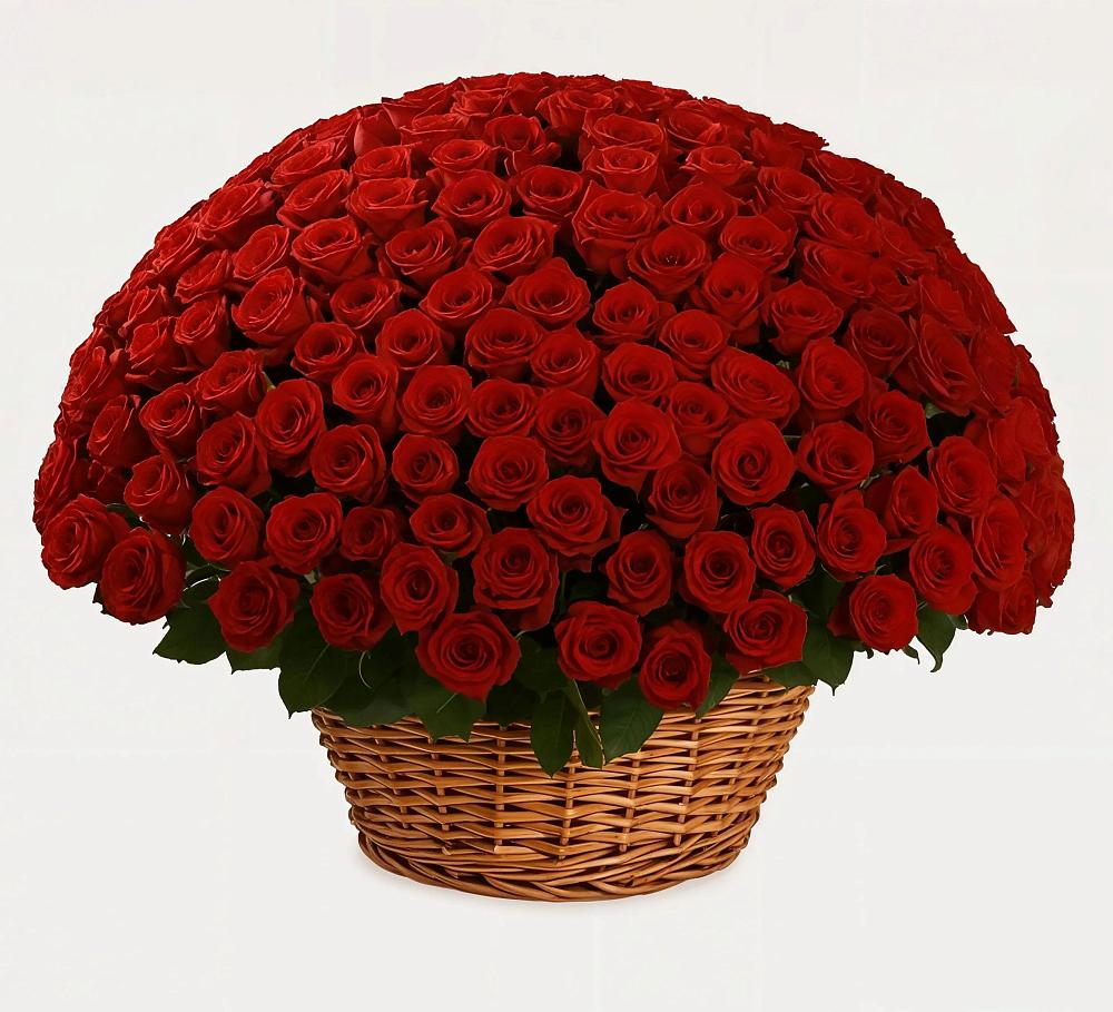 Премиум букет из: Розы в Деревне Барвиха