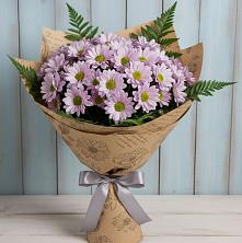 Букет цветов из:  Хризантемы в Деревне Барвиха