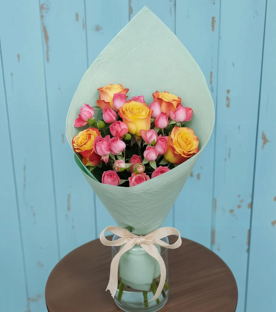 Букет цветов из: Розы в Деревне Барвиха