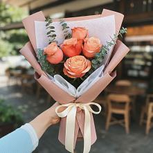 Букет цветов из:  Розы в Деревне Барвиха