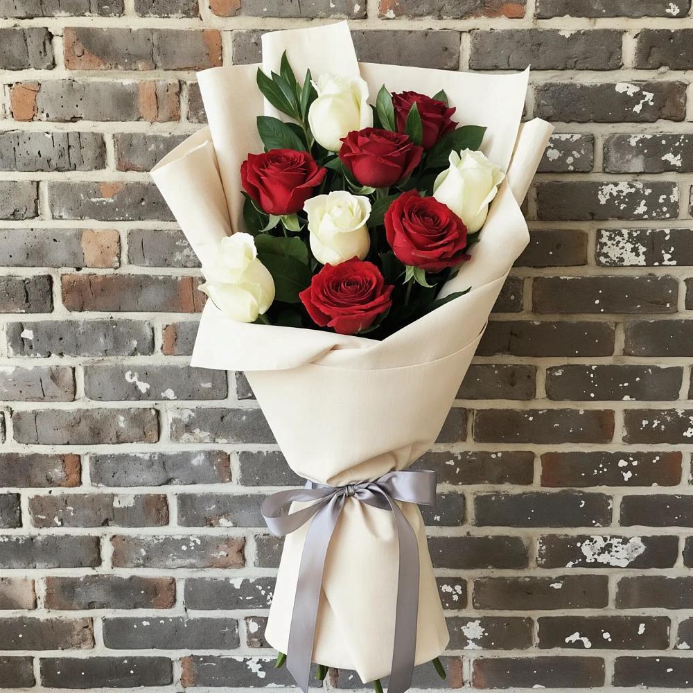 Букет цветов из: Розы в Деревне Барвиха