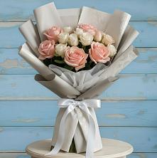 Букет цветов из:  Розы в Деревне Барвиха