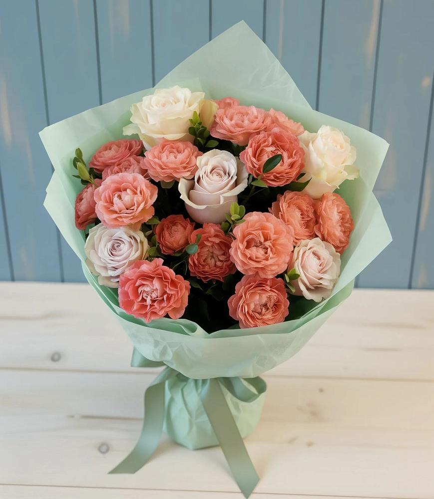 Букет цветов из: Розы в Деревне Барвиха