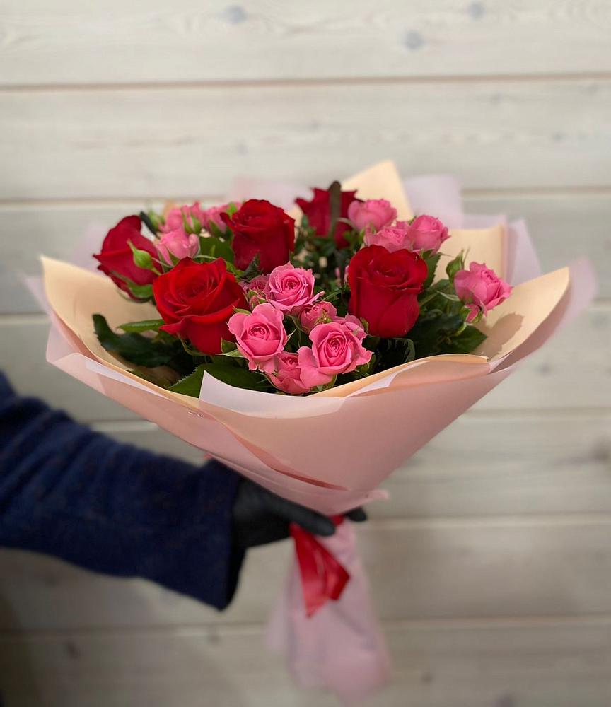 Букет цветов из: Розы в Деревне Барвиха