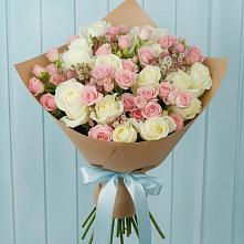 Букет цветов из:  Розы в Деревне Барвиха